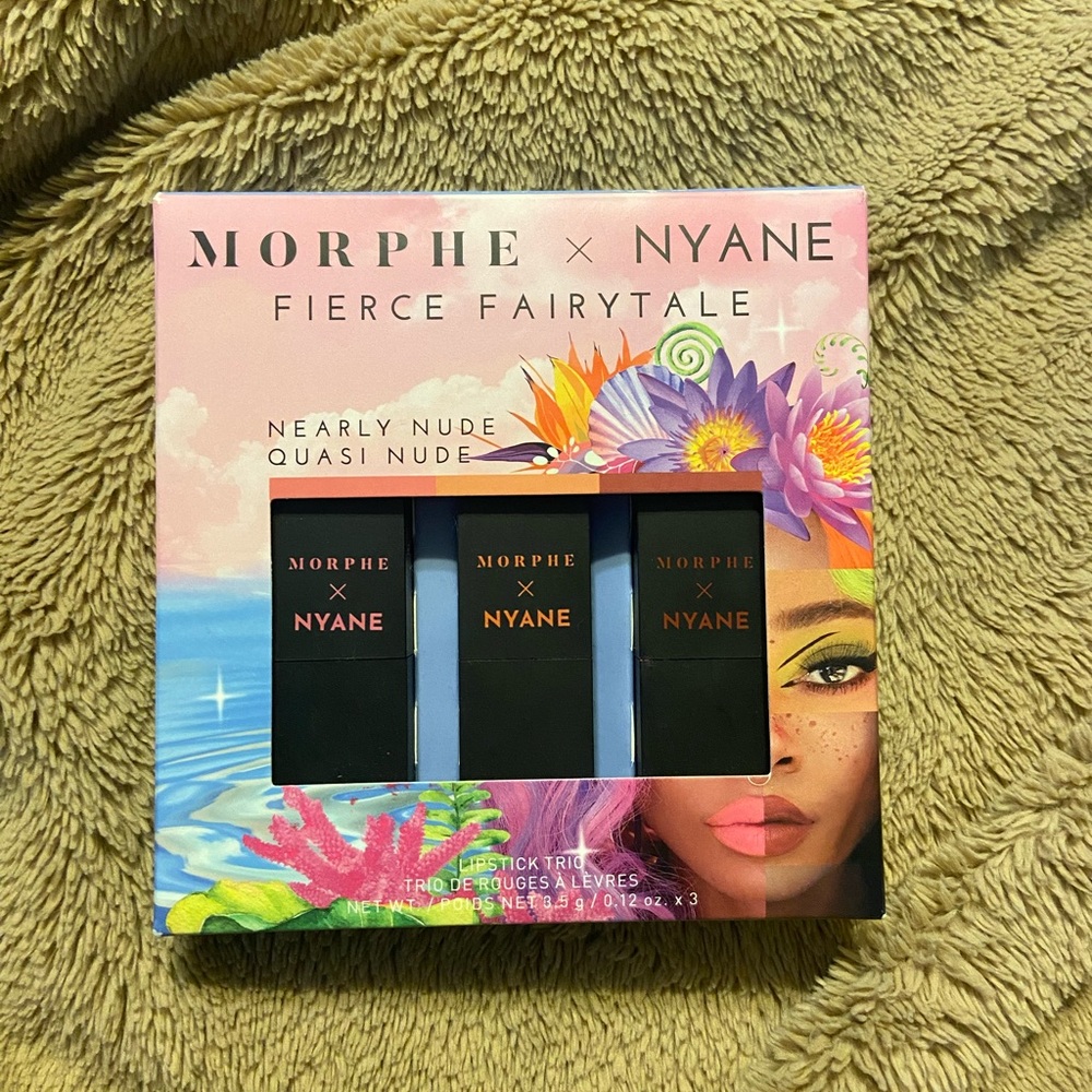 Morphe x Nyane Fierc Fairytale Lipstick Trio